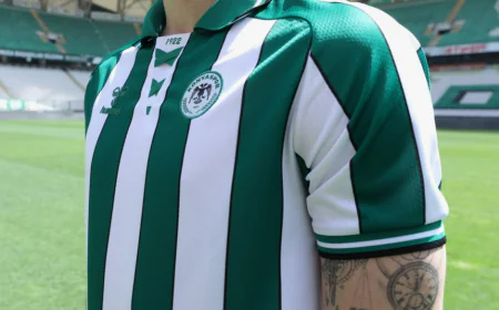 Konyaspor 2025–26 forma lansmanı: sade çizgiler, sürdürülebilir kumaş