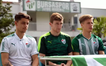 Bursaspor’da üç genç A takımda: akademiden zirve yolculuğu