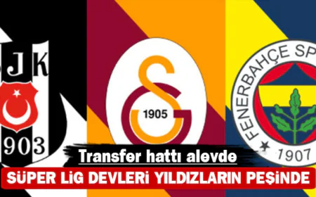 Transfer Çılgınlığı: Üç Büyük Kulüp Rekor Harcamada Yarışıyor