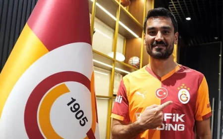 Galatasaray, İlkay Gündoğan’ı Serbest Transferle Kadrosuna Kattı