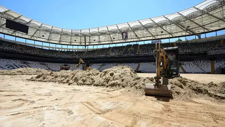 Beşiktaş, Yeni Stat Zeminine Hibrit Çim Teknolojisi Getiriyor